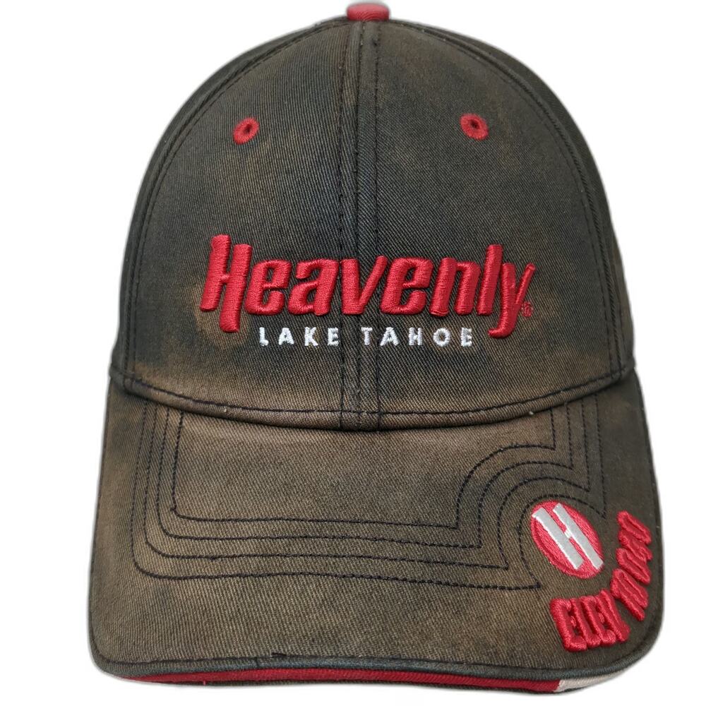 The Game Baseball Cap Black One Size Heavenly Lake Tahoe Elev 10,040 Hat